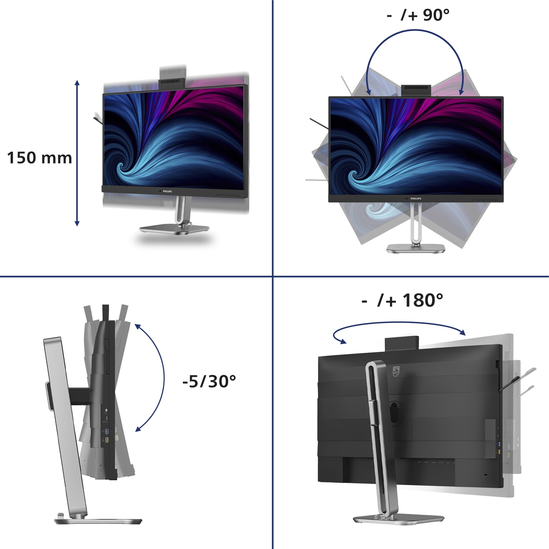 Philips 27B2U4601H/00, miniatura 3