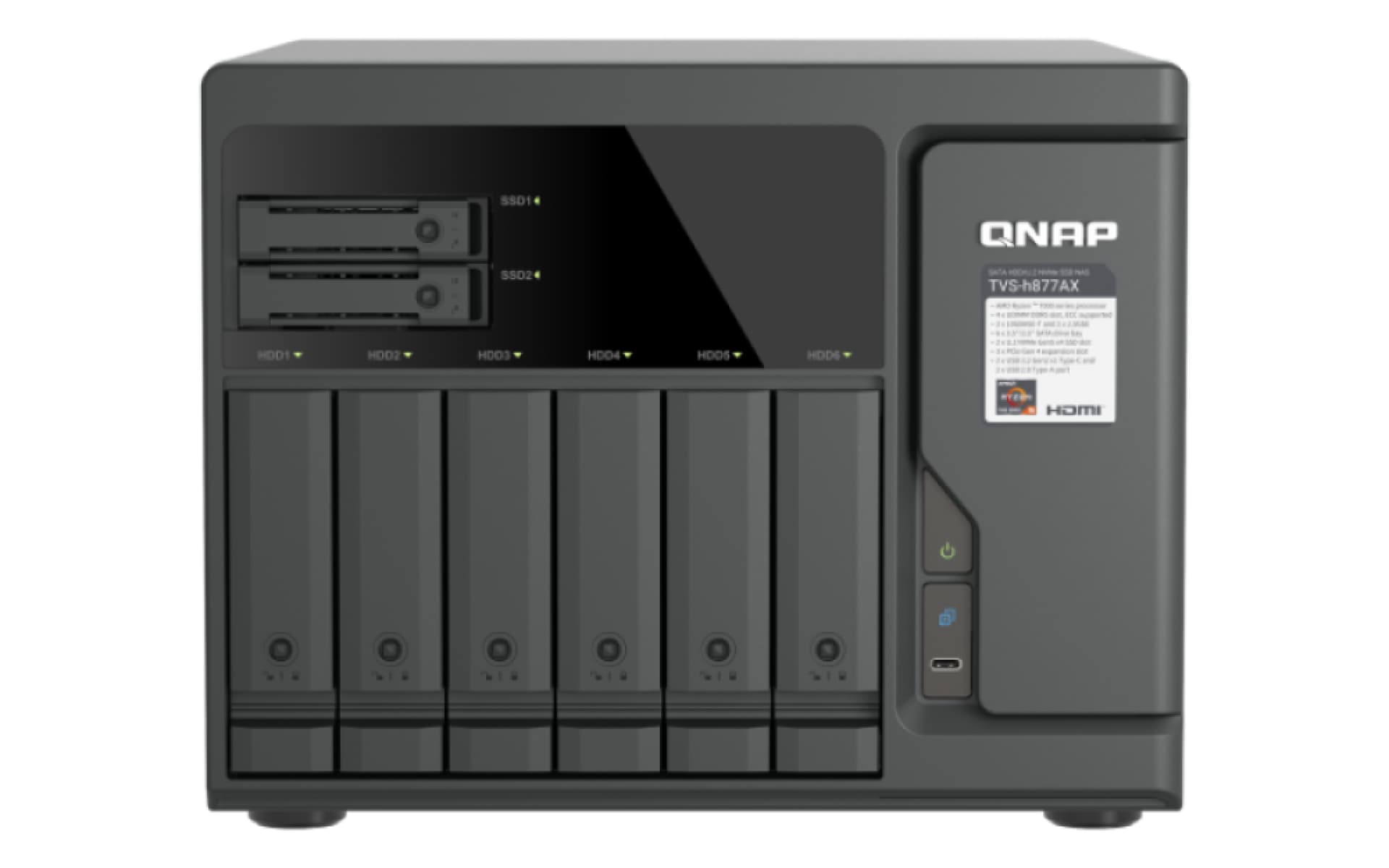 QNAP TVS-H877AX, miniatura 2