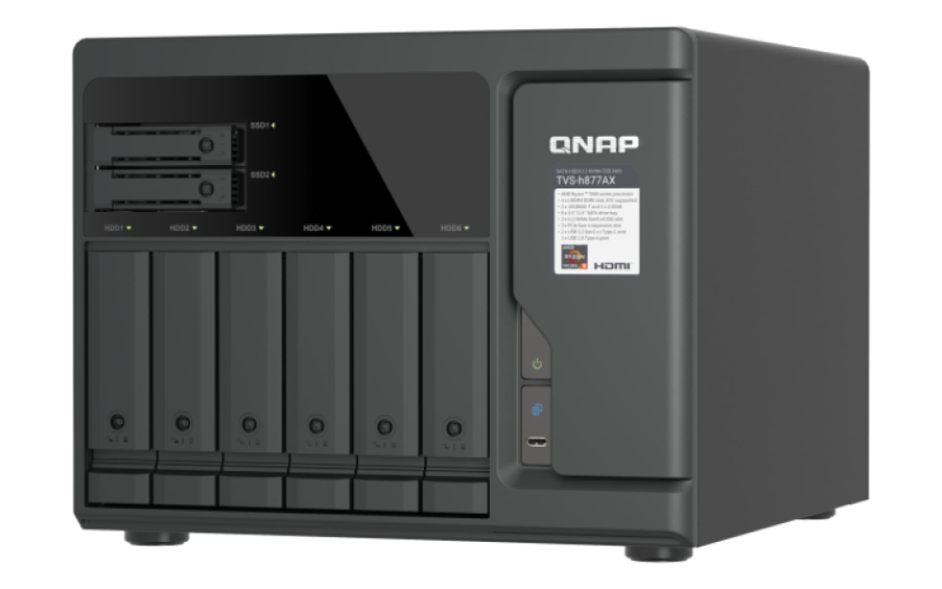 QNAP TVS-H877AX, miniatura 4