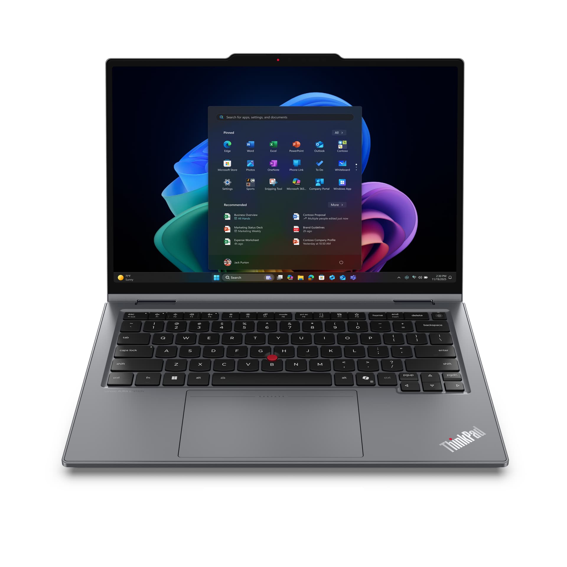 Lenovo ThinkPad X1 2-in-1 Gen 11 Aura Edition Copilot+ PC, miniatura 1