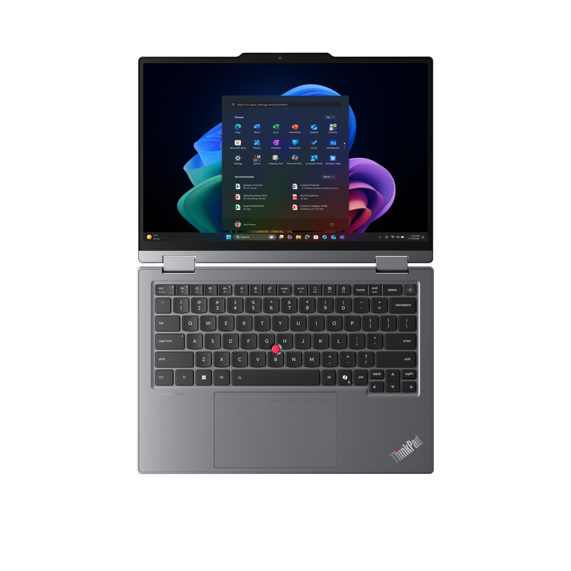 Lenovo ThinkPad X1 2-in-1 Gen 11 Aura Edition Copilot+ PC, miniatura 16