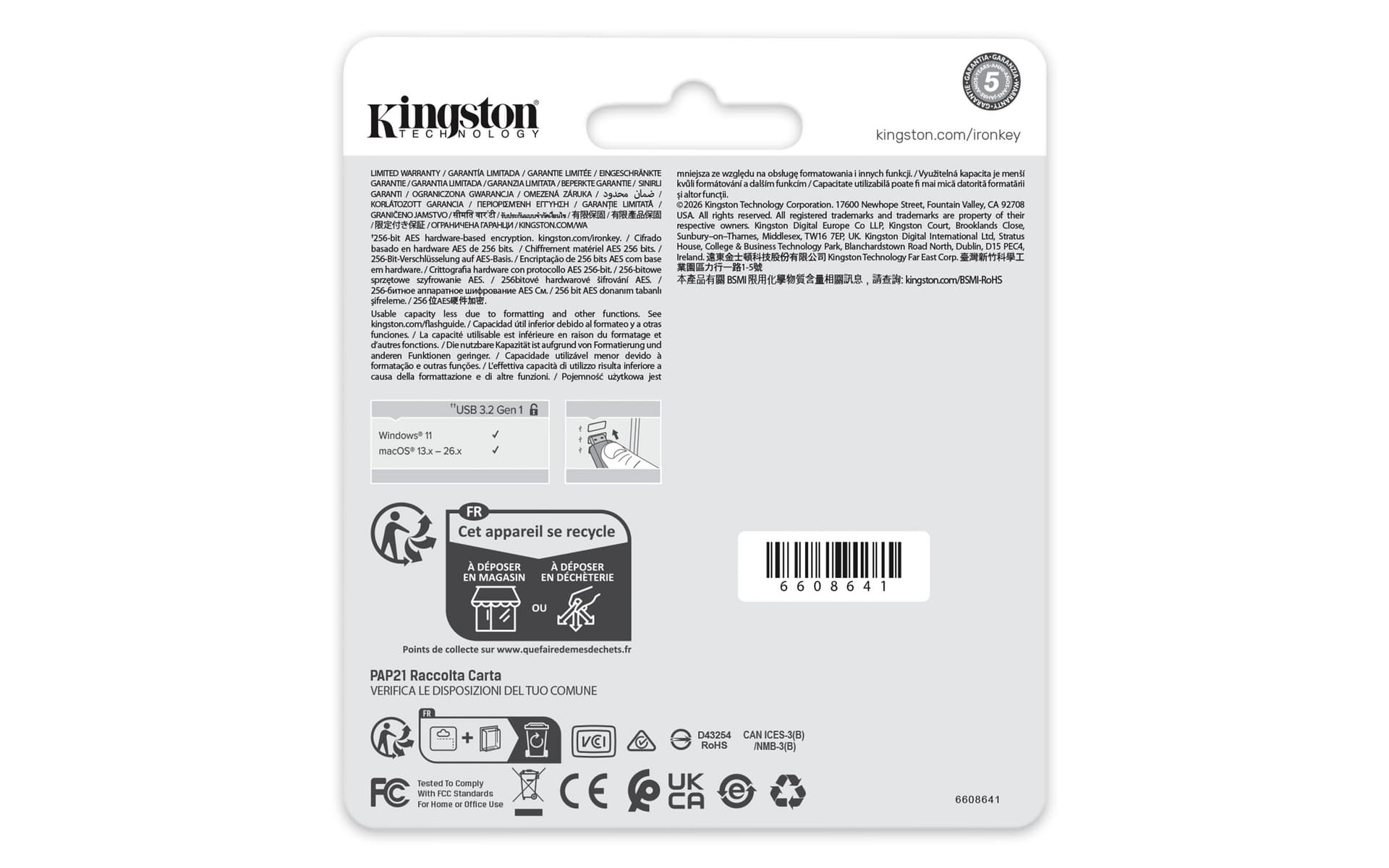 Kingston Technology IronKey Locker+ 50 G2, miniatura 5