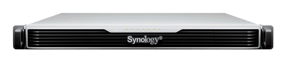 Synology RackStation RS1626xs+ - Servidor NAS - 4 baias - montável em bastidor - SATA 6Gb/s - RAID (expansão de disco rígido) RAID F1, JBOD, 0, 1, 5, 6, 10 - RAM 16 GB - 10 Gigabit Ethernet - iSCSI assistência - 1U, miniatura 1