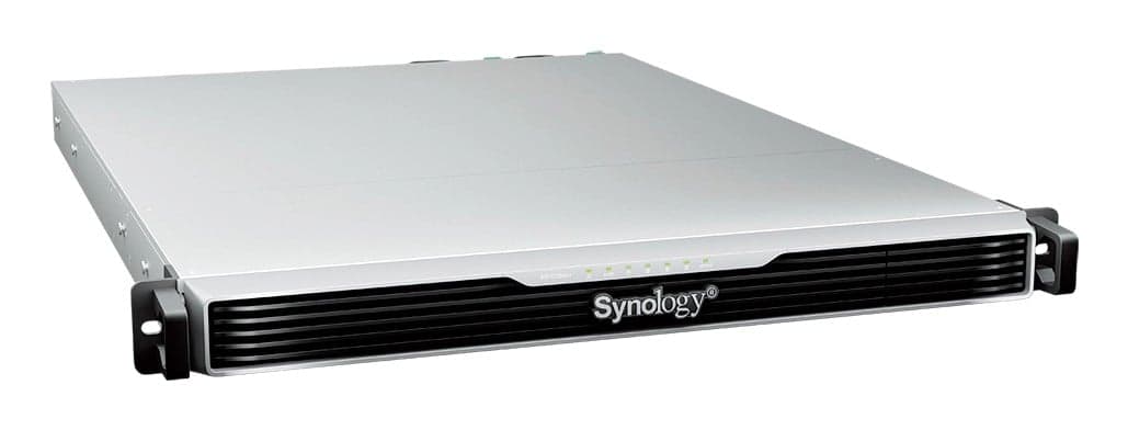 Synology RackStation RS1626xs+ - Servidor NAS - 4 baias - montável em bastidor - SATA 6Gb/s - RAID (expansão de disco rígido) RAID F1, JBOD, 0, 1, 5, 6, 10 - RAM 16 GB - 10 Gigabit Ethernet - iSCSI assistência - 1U, miniatura 6
