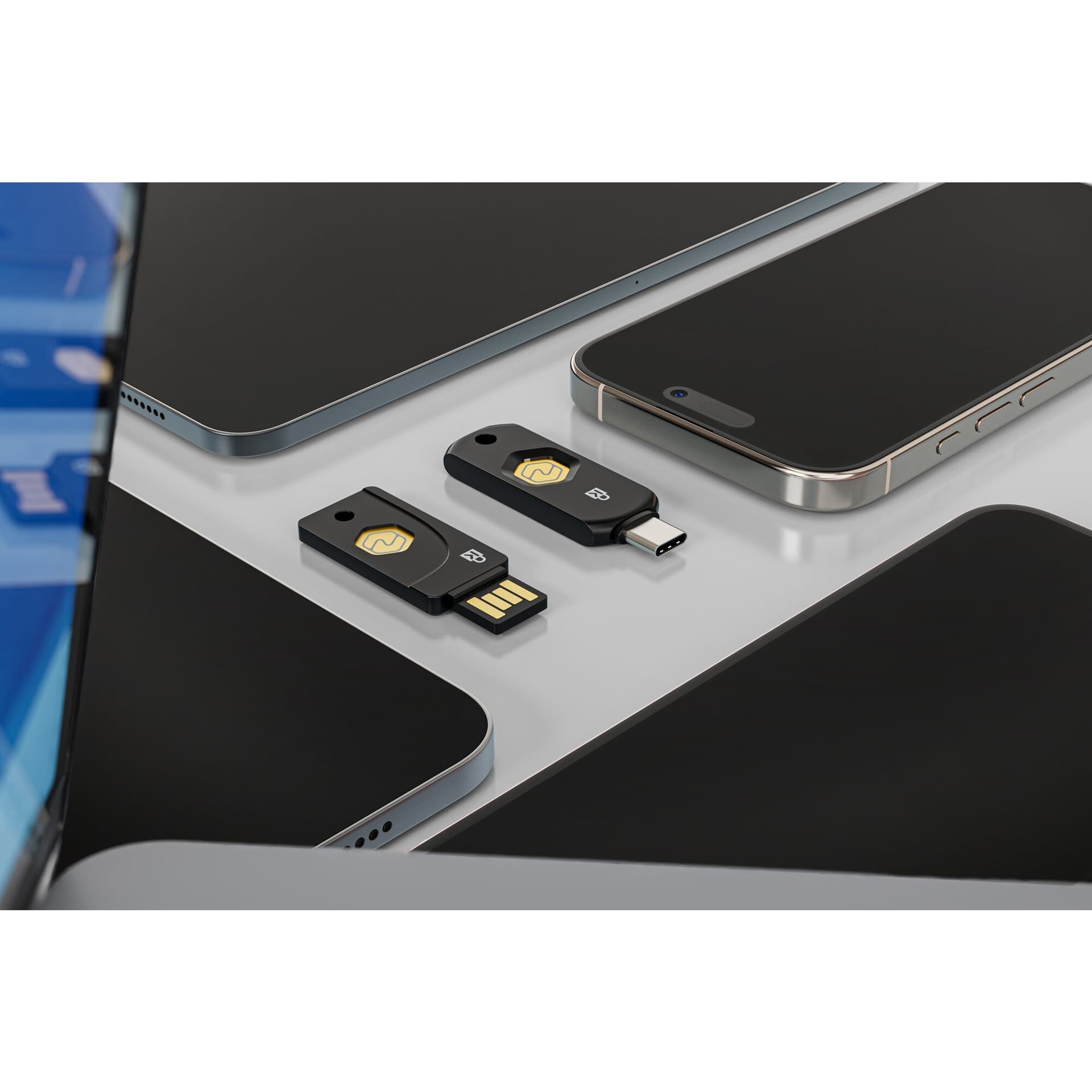 Kensington VeriMark NFC+ USB-C Chave de segurança, miniatura 22