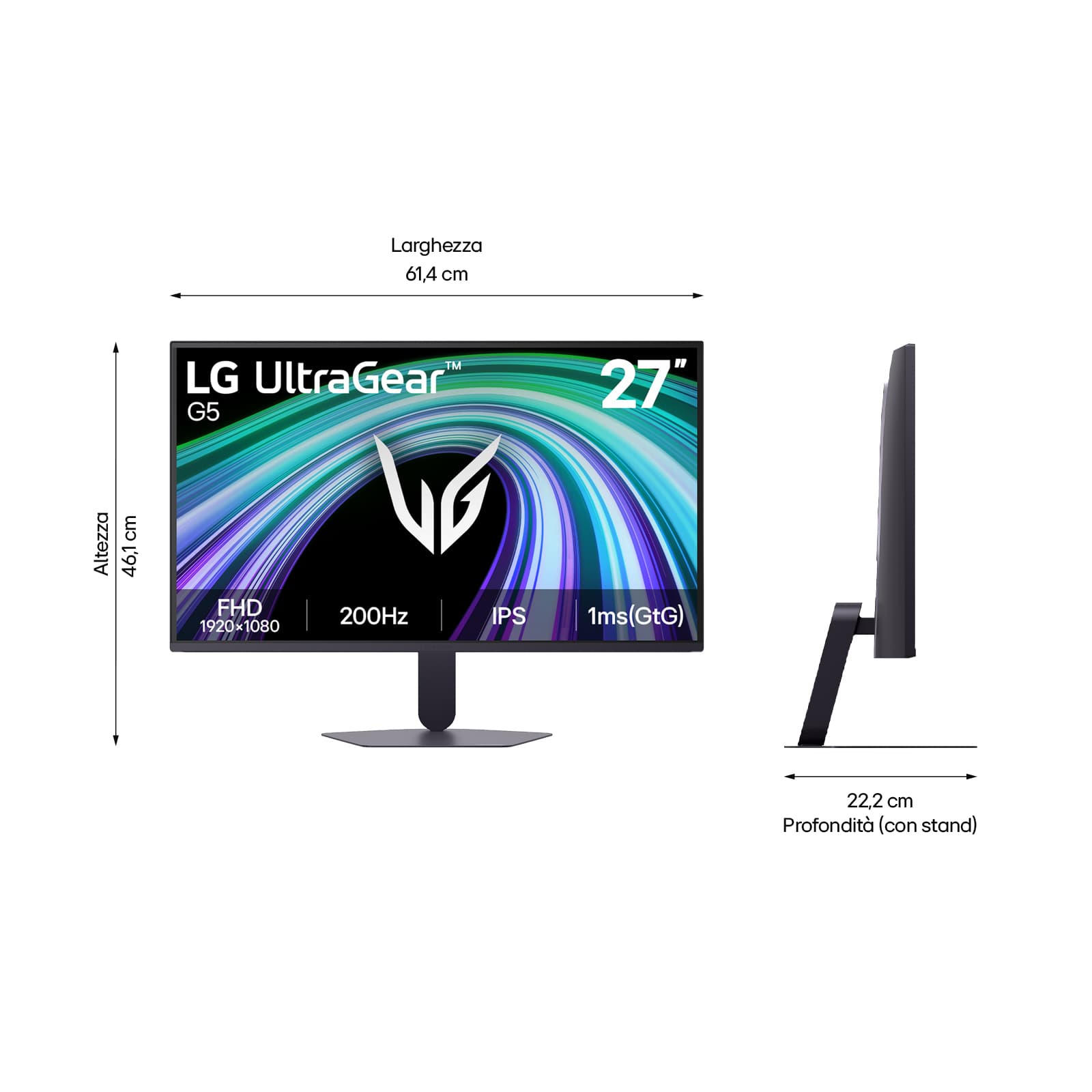 LG 27G523B-B, miniatura 7