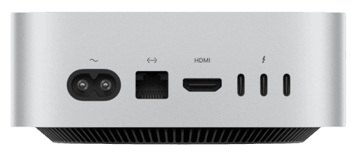 Apple Mac mini - M6 - RAM 16 GB - SSD 256 GB - Apple M6 12-core - IEEE 802.11ax (Wi-Fi 6), IEEE 802.11be (Wi-Fi 7), Gigabit Ethernet, 2.5 Gigabit Ethernet, Bluetooth 6.0 - macOS 27 Golden Gate - monitor: nenhum - prata, miniatura 2
