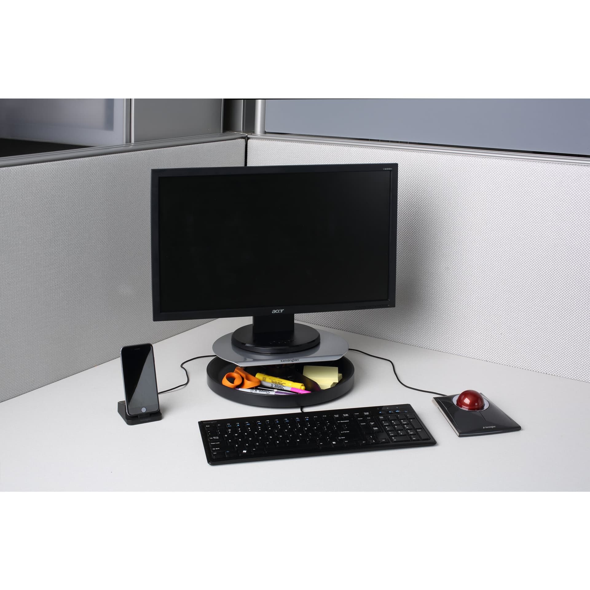 Kensington Spin2 Monitor Stand with SmartFit System - Plataforma - para Monitor, miniatura 3