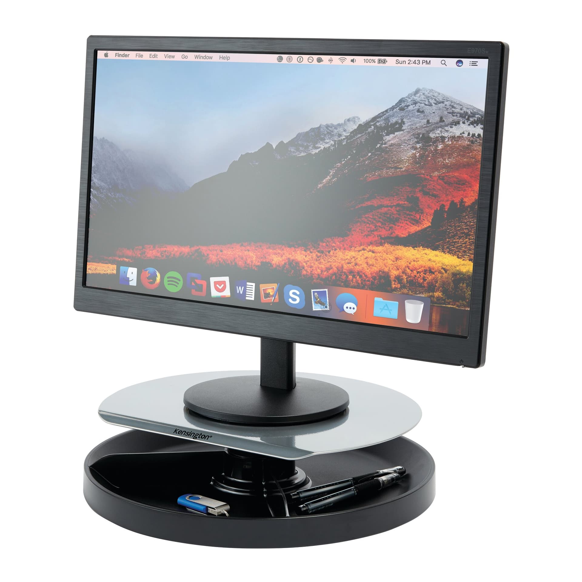 Kensington Spin2 Monitor Stand with SmartFit System - Plataforma - para Monitor, miniatura 4