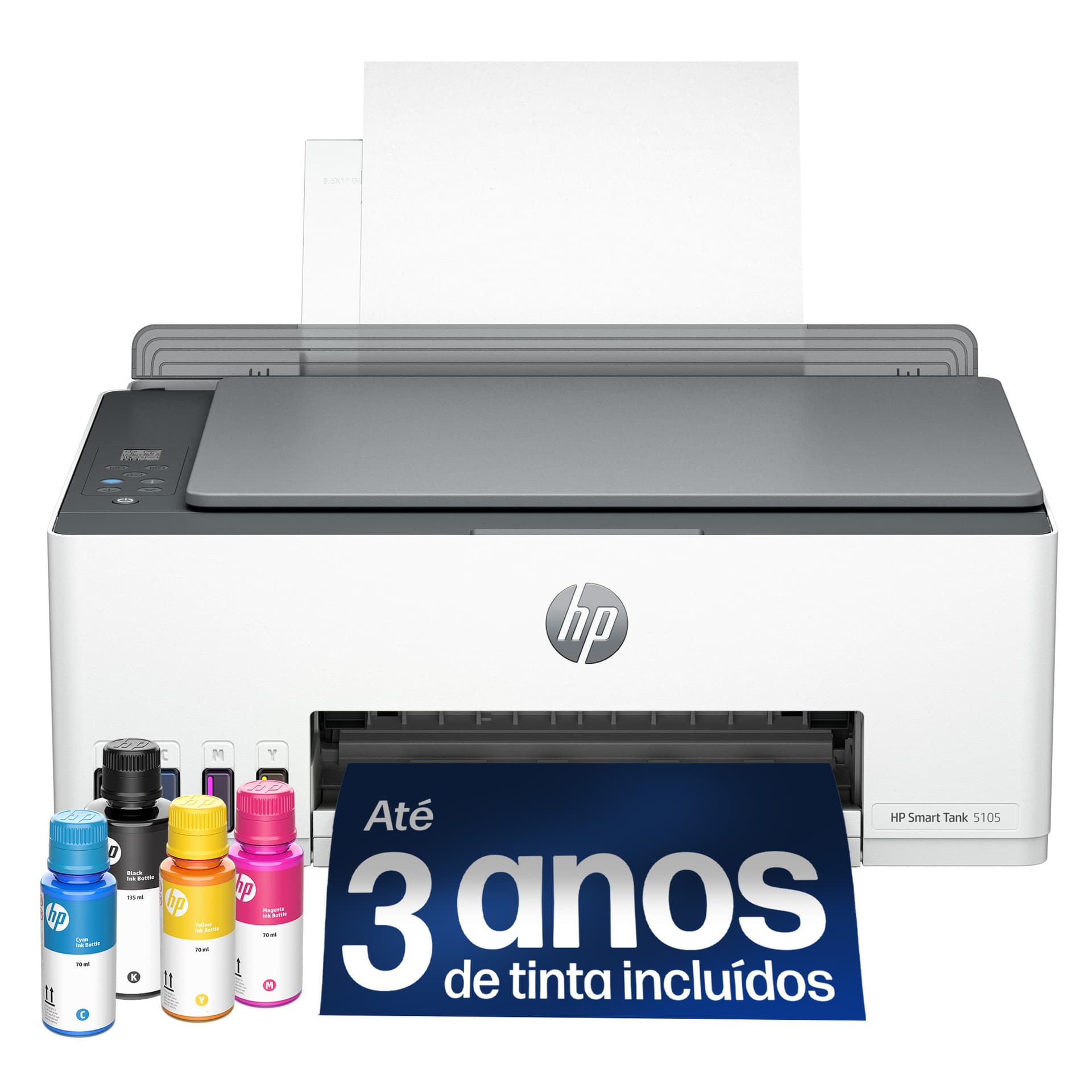 HP Smart Tank 5105 Sem fios All-in-One Cor Impressora, Copiadora, Scanner, miniatura 11