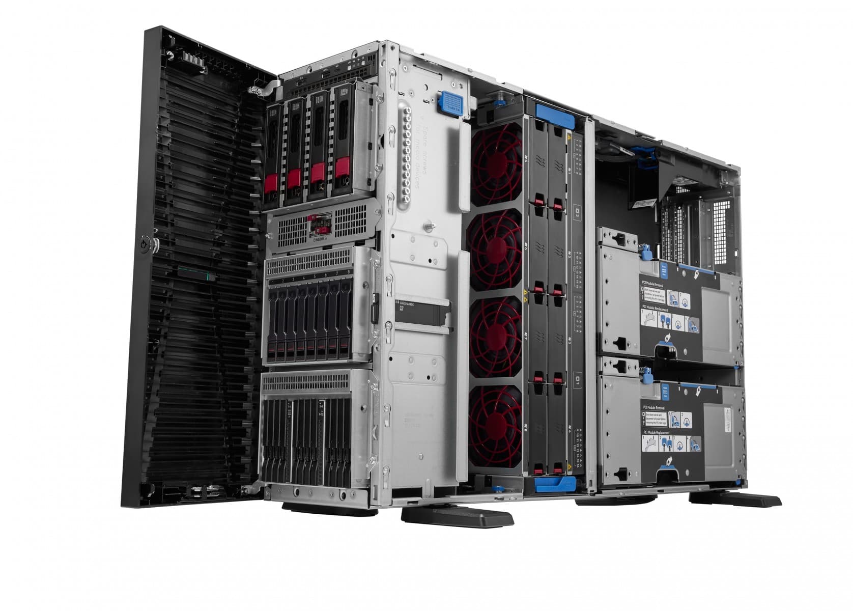 HPE ProLiant Compute ML350 Gen12 - Servidor - torre 4U - 2-way - 1 x Xeon 6515P / até 3.8 GHz - RAM 64 GB - SATA/SAS/NVMe - hot-swap (permuta) 2.5" compartimento(s) - SSD 2 x 480 GB - monitor: nenhum, miniatura 6
