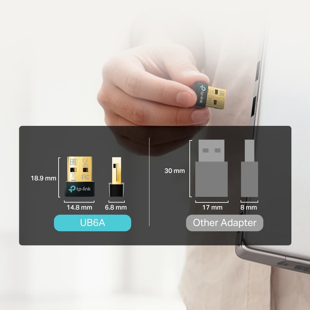 TP-Link Bluetooth 6.0 Nano USB Adapter, miniatura 5