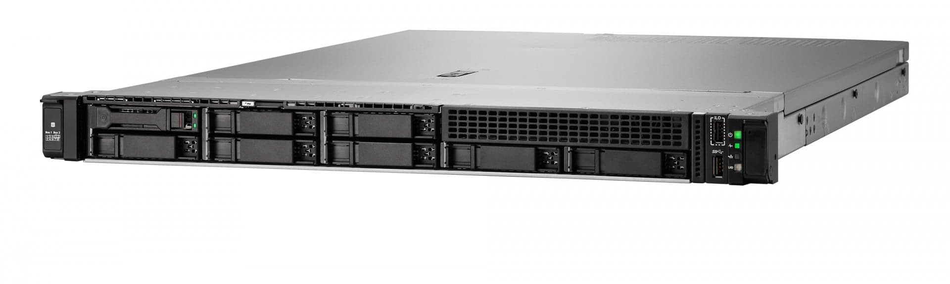 HPE ProLiant Compute DL320 Gen12 - Servidor - montável em bastidor 1U - 1 via - 1 x Xeon 6515P / até 3.8 GHz - RAM 64 GB - SATA/SAS/NVMe - hot-swap (permuta) 2.5" compartimento(s) - sem HDD - monitor: nenhum, miniatura 2