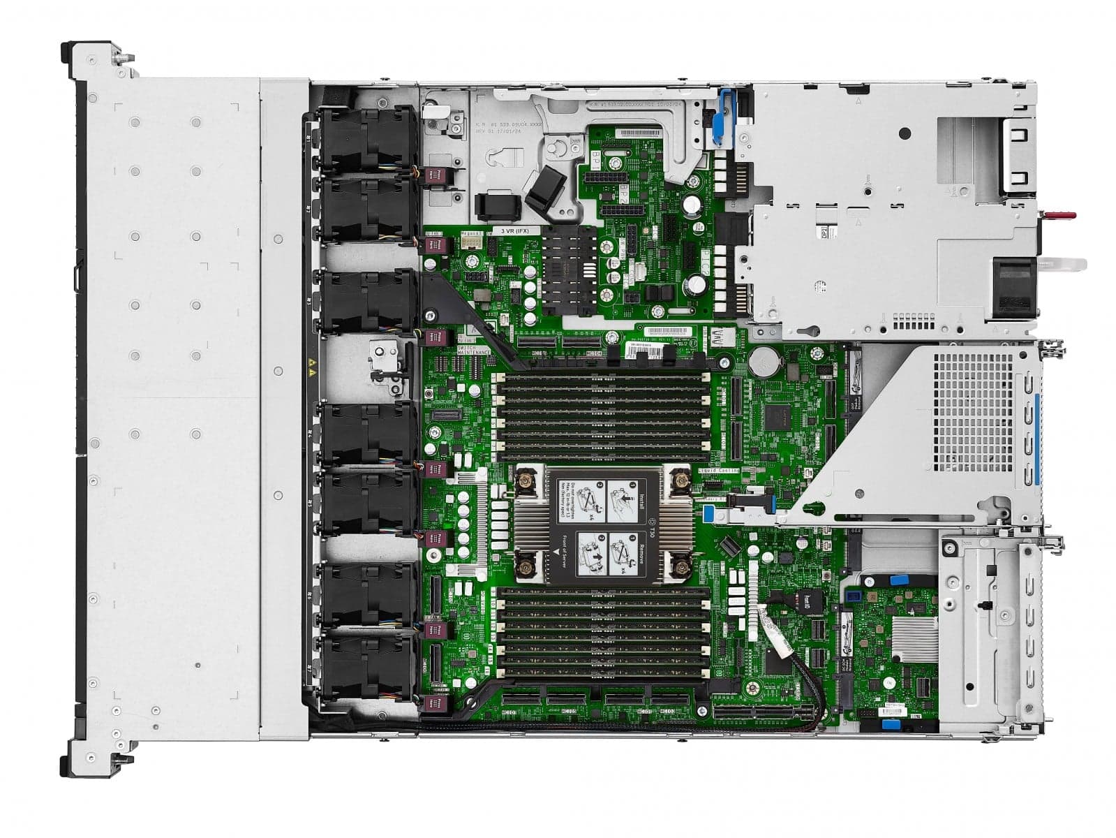 HPE ProLiant Compute DL320 Gen12 - Servidor - montável em bastidor 1U - 1 via - 1 x Xeon 6515P / até 3.8 GHz - RAM 64 GB - SATA/SAS/NVMe - hot-swap (permuta) 2.5" compartimento(s) - sem HDD - monitor: nenhum, miniatura 3