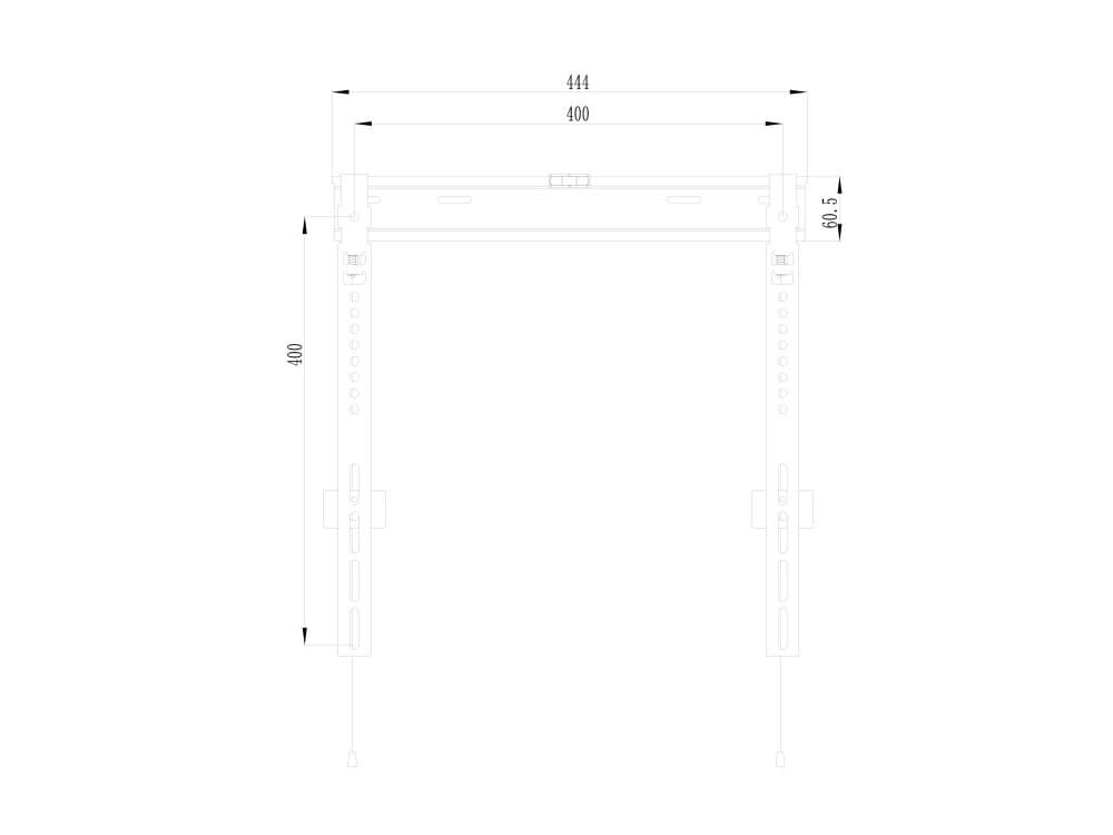 EQUIP ERGO SUPORTE PAREDE TV 32" 55" FIXO 650363, miniatura 5