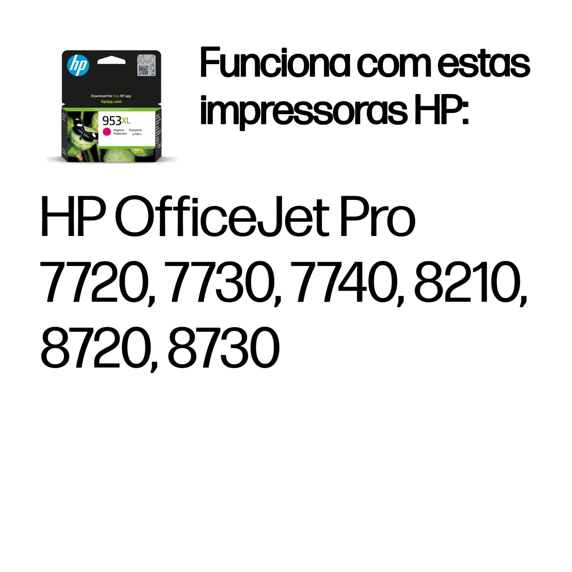 HP Tinteiro original 953XL Magenta de elevado rendimento, miniatura 2