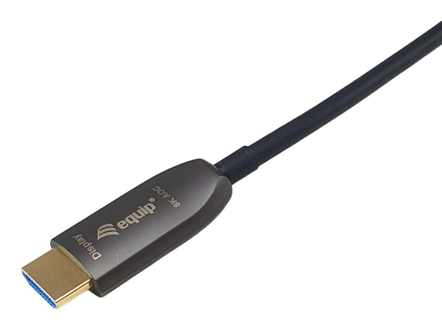 Equip 119422 Cabo blindado ótico ativo HDMI 2.1, 50m, 8K/60Hz, 4K/120Hz, 48Gbps, miniatura 4