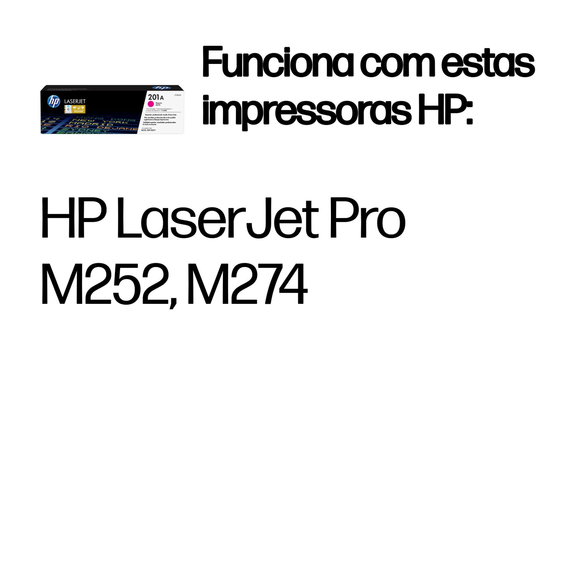 HP Toner LaserJet original 201A magenta, miniatura 1