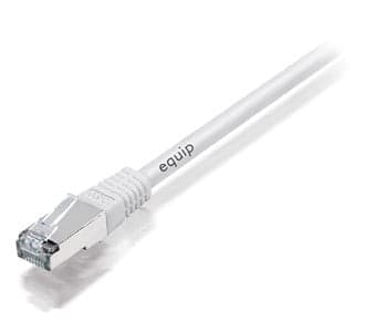 EQUIP CHICOTE CAT6A S/FTP 3M BRANCO, miniatura 1