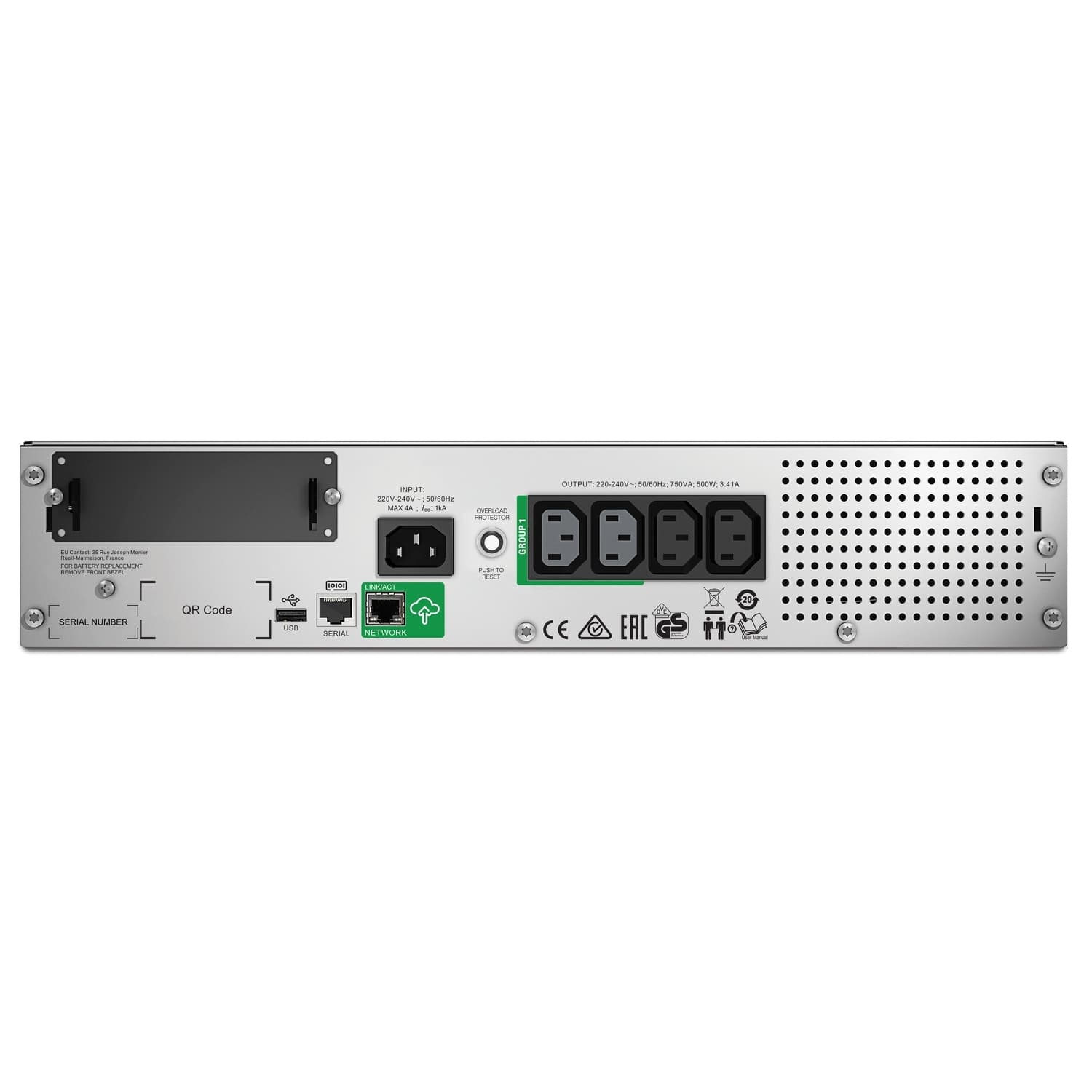 APC SMT750RMI2UC, miniatura 2