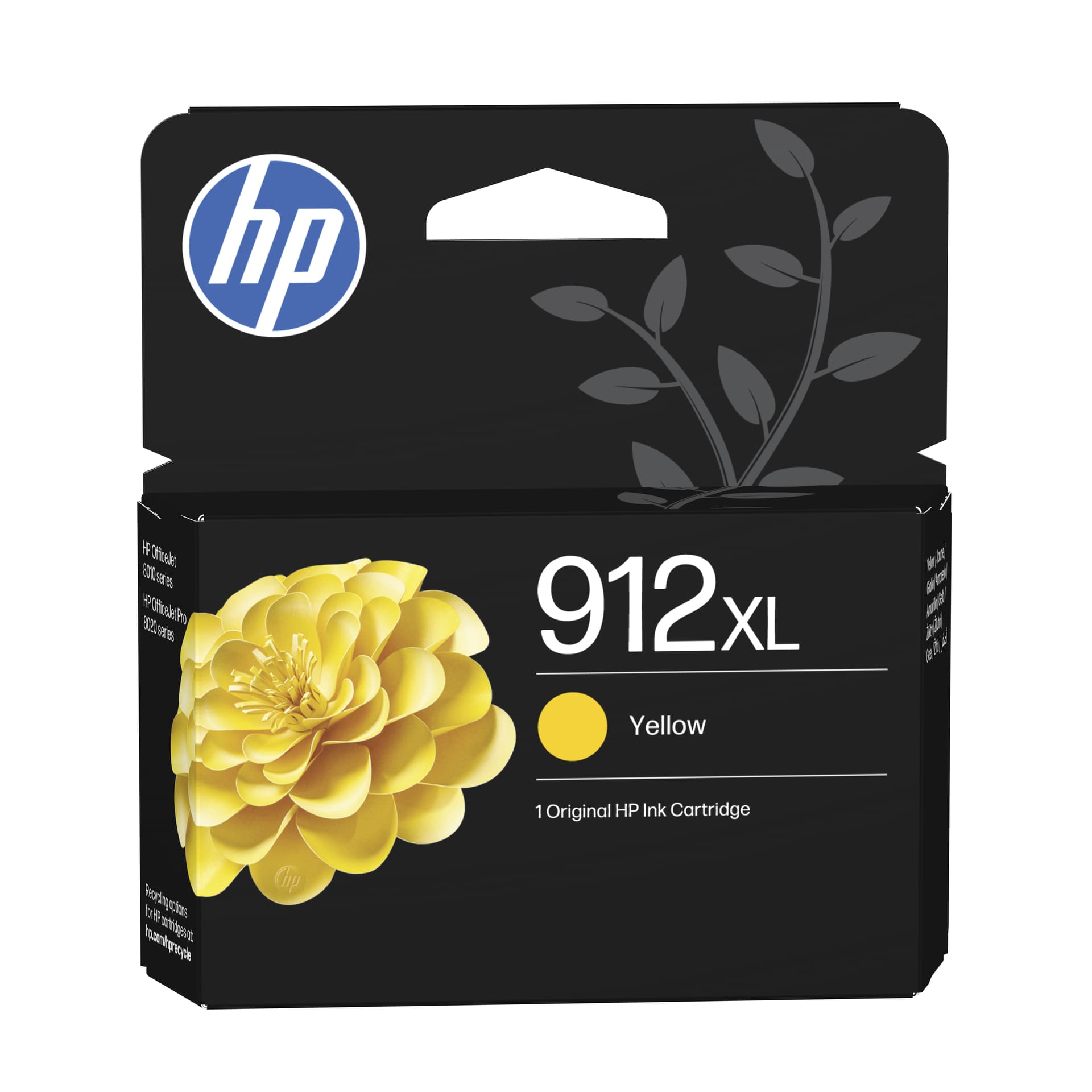 HP Tinteiro Original 912XL Amarelo de elevado rendimento, miniatura 1