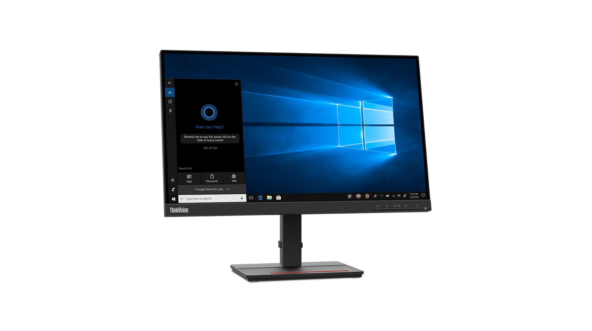 Lenovo ThinkVision S22e-20, miniatura 3