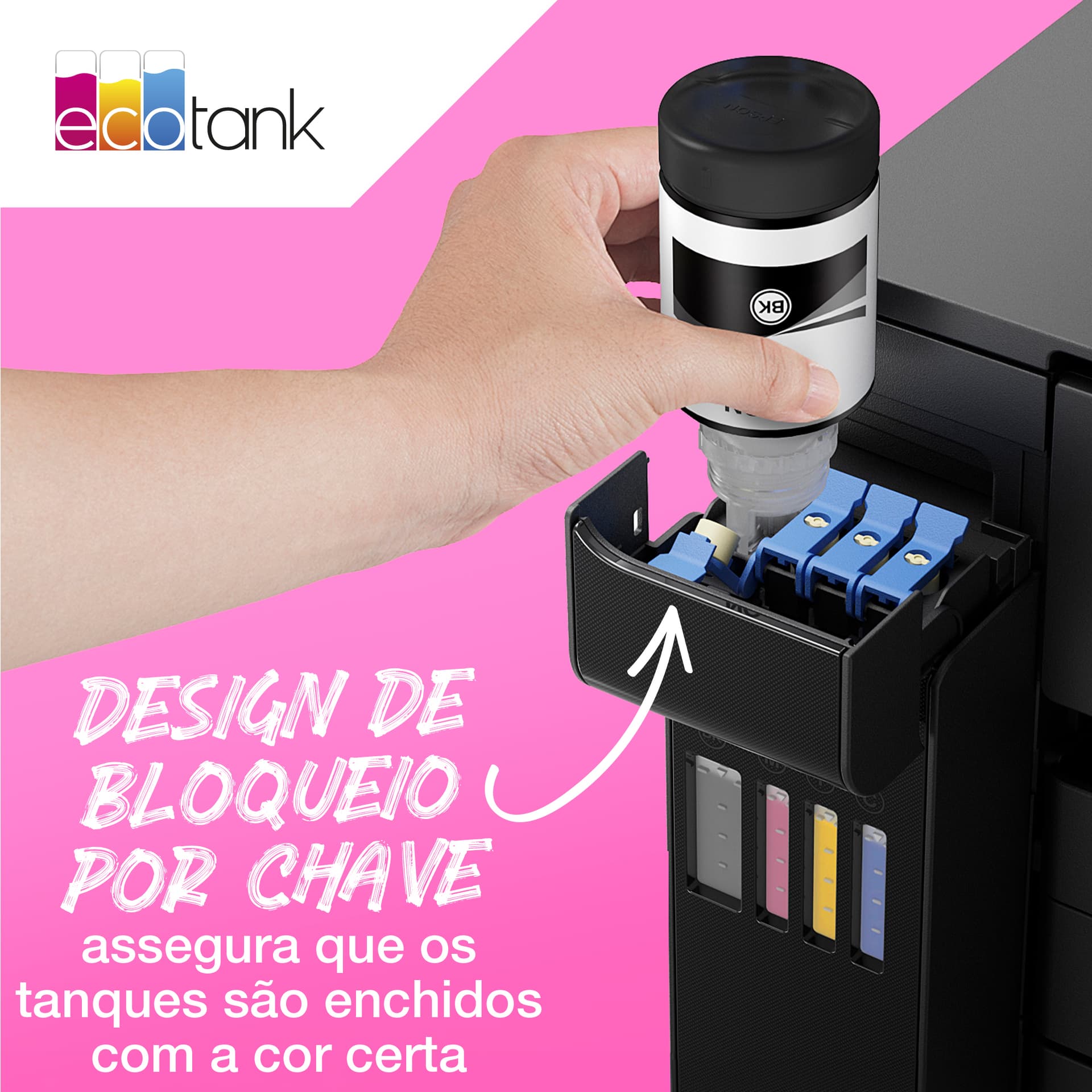 Epson 113 EcoTank Pigment Magenta ink bottle, miniatura 4