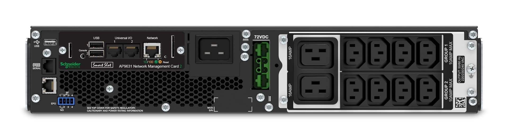 APC SRT2200RMXLI-NC, miniatura 2