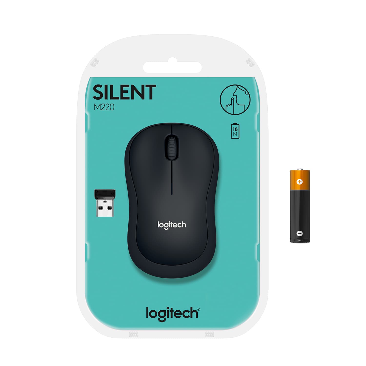 Logitech M220 Silent, miniatura 4
