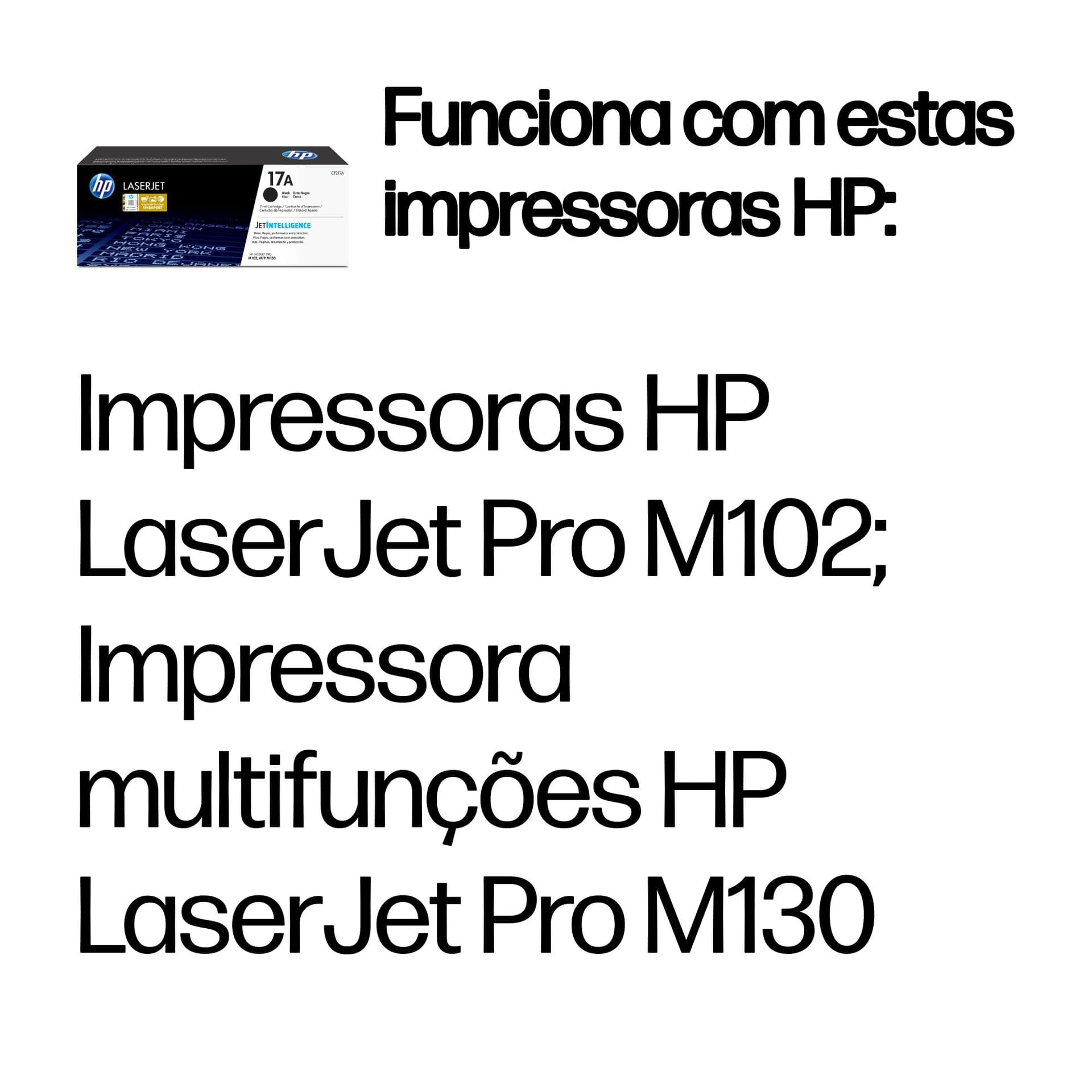 HP Toner LaserJet Original 17A Preto, miniatura 2
