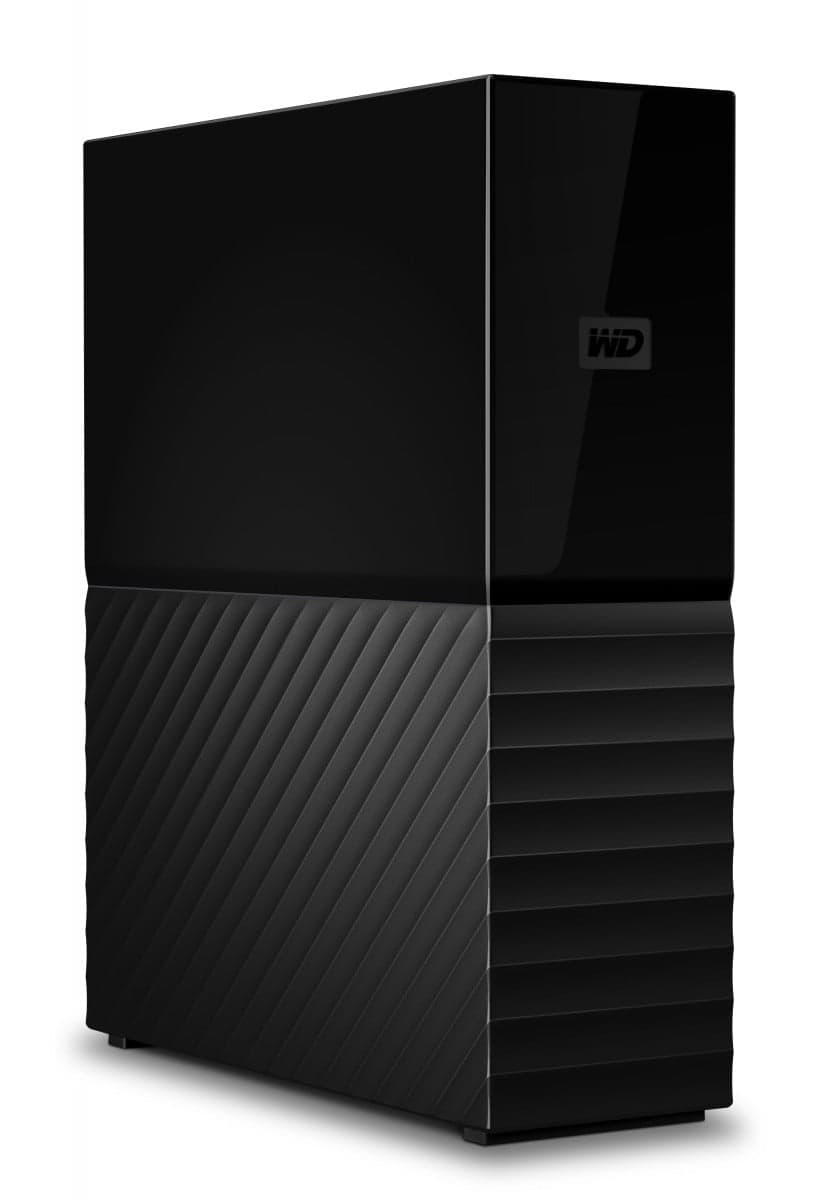 WD My Book WDBBGB0080HBK - Disco rígido - encriptado - 8 TB - externa (desktop) - USB 3.0 - 256-bits AES - preto, miniatura 1