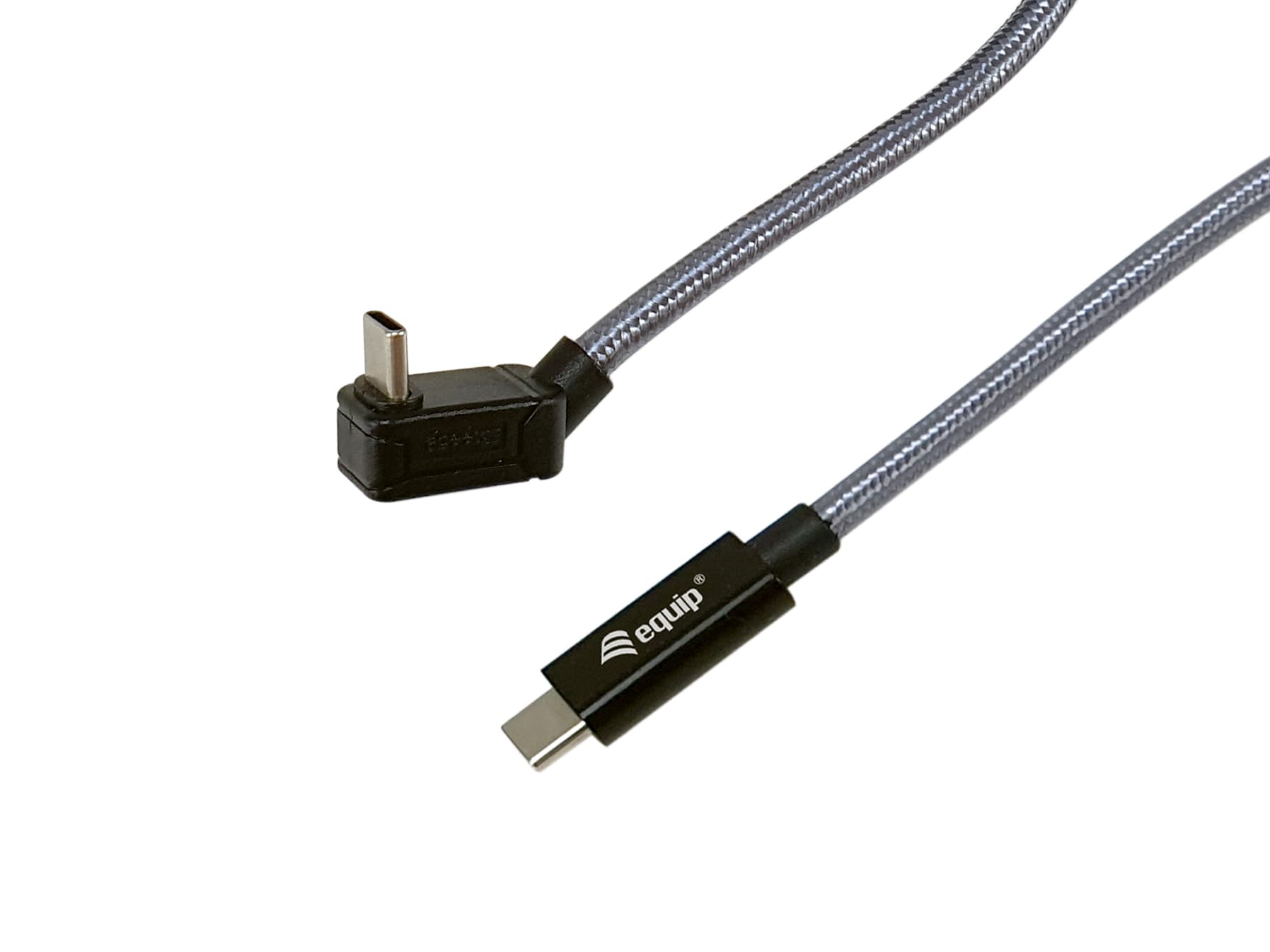 Equip 128422 Cabo de ficha USB 3.2 Gen 2x2 C para C U, 2,0 m, preto, M/M, PD240W, 4K/60Hz, 20Gbps, miniatura 2