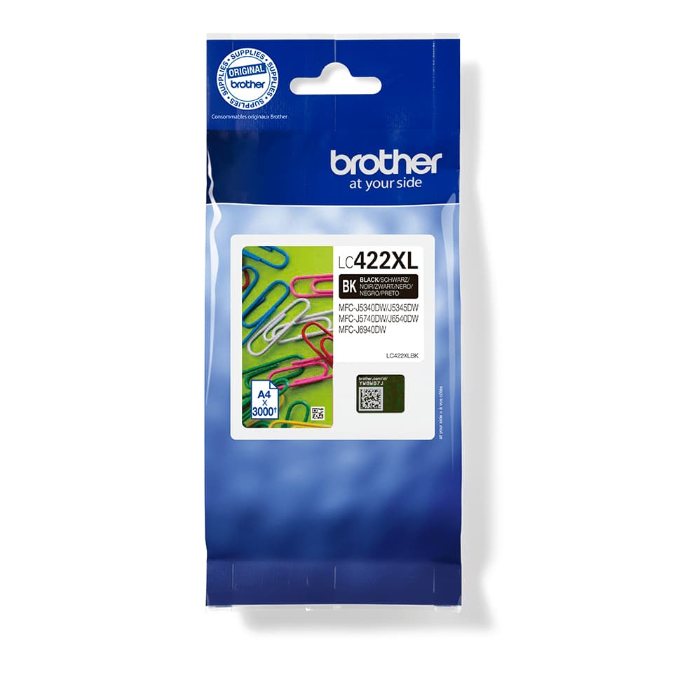 Brother LC422XLBK, miniatura 1