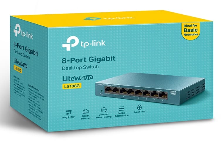 TP-Link LS108G, miniatura 4