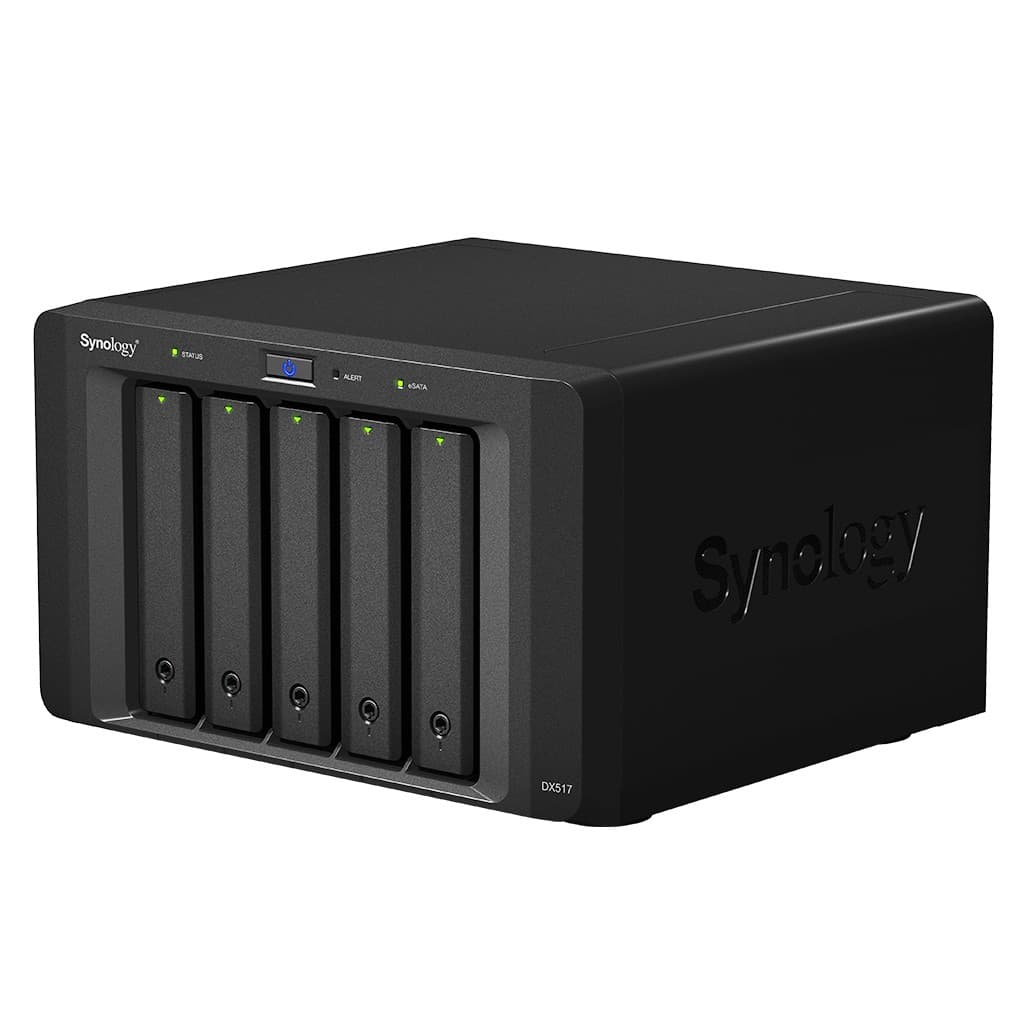 Synology DX517 - Gabinete de armazenamento - 5 baias - Compatível com TAA, miniatura 2