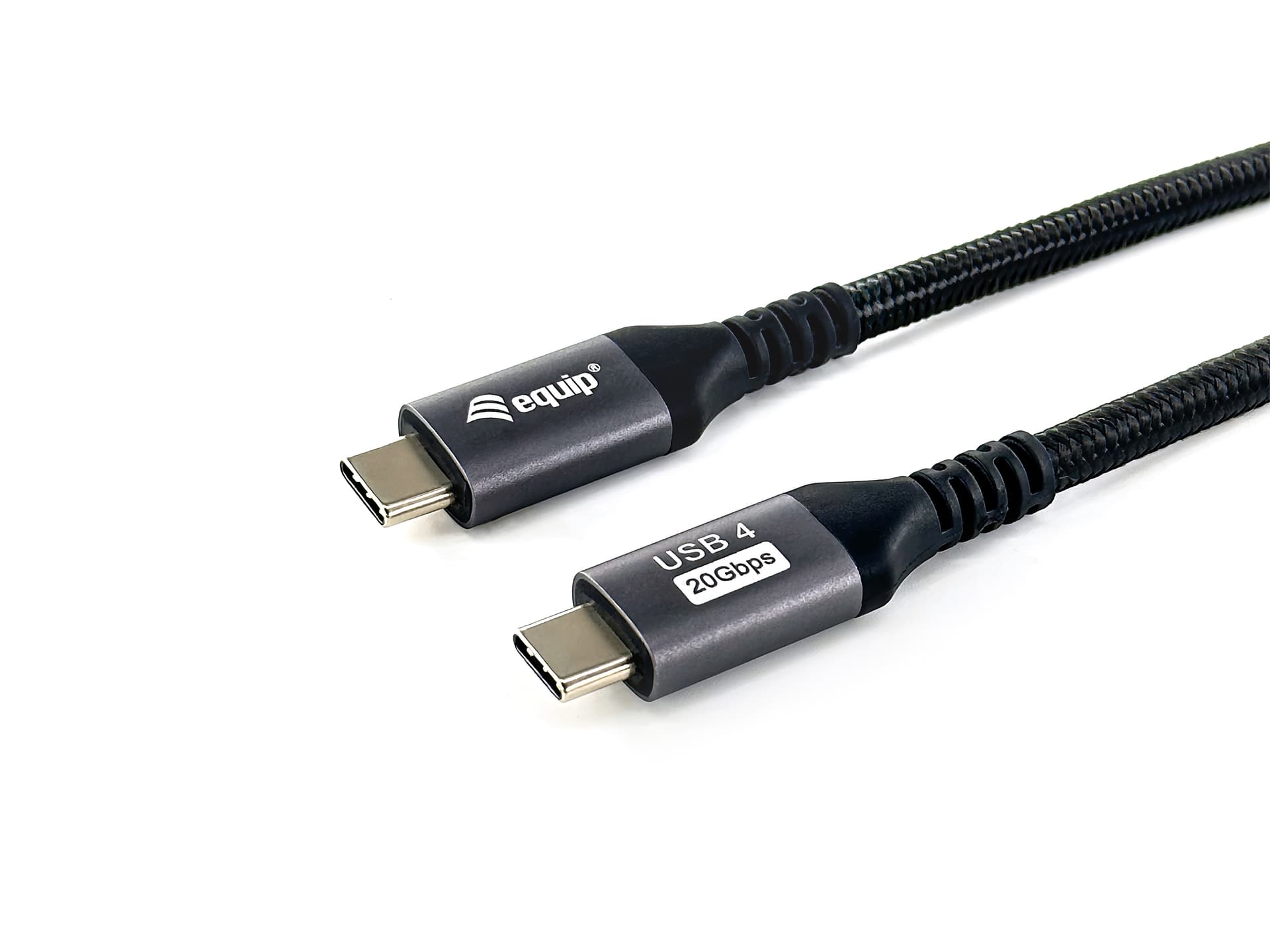 Equip 128382 Cabo USB4 Gen 2x2 C para C, M/M, 2,0 m, PD 100W, 4K/60 Hz, 20 Gbps, preto, miniatura 2