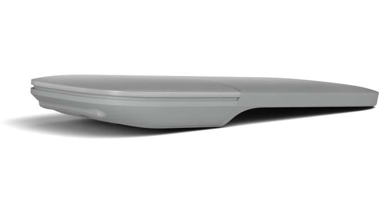 Microsoft Surface Arc Mouse - Rato - óptico - 2 botões - sem fios - Bluetooth 4.1 - cinza claro - comercial, miniatura 3