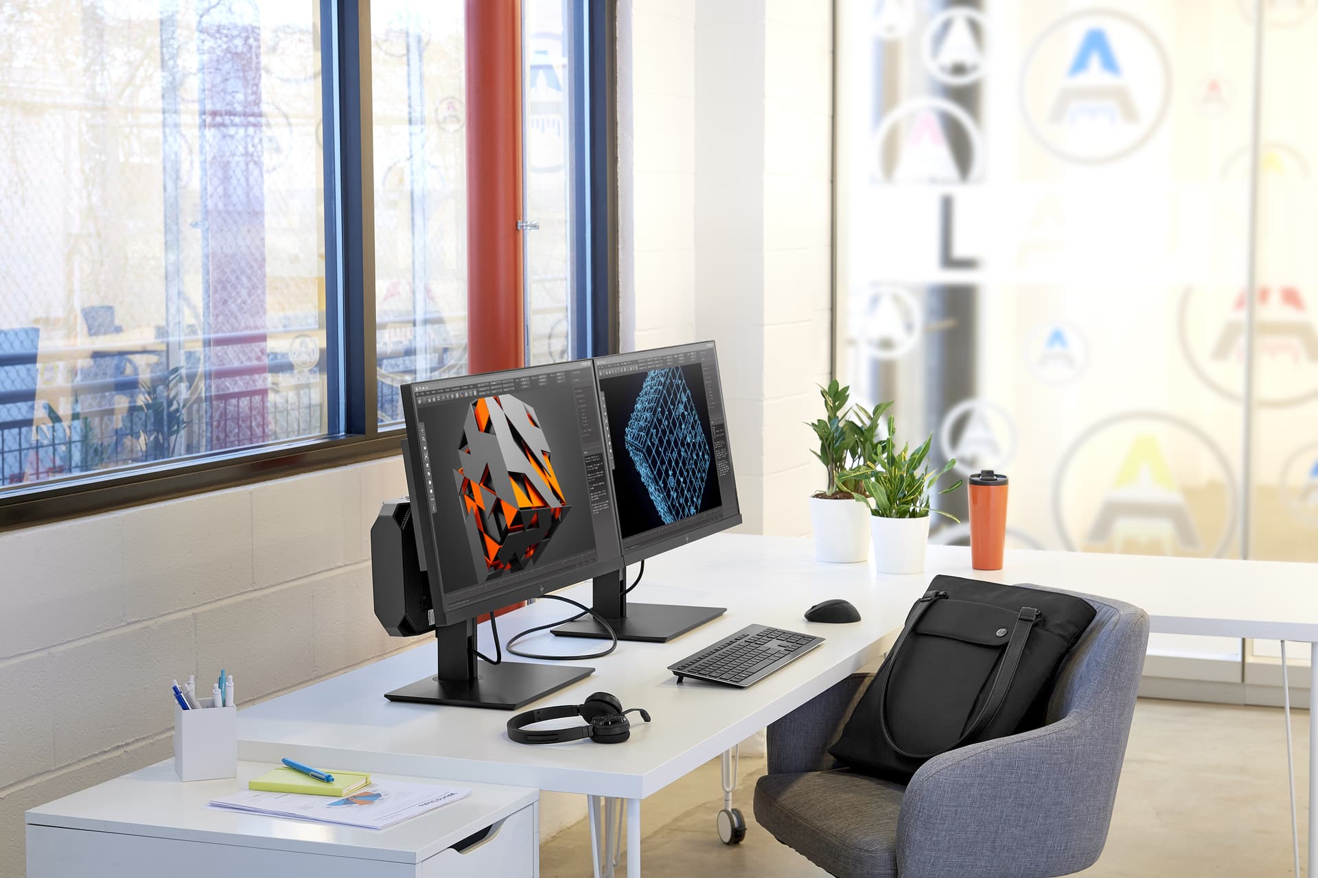 HP Suporte de montagem B300 para PC, miniatura 2