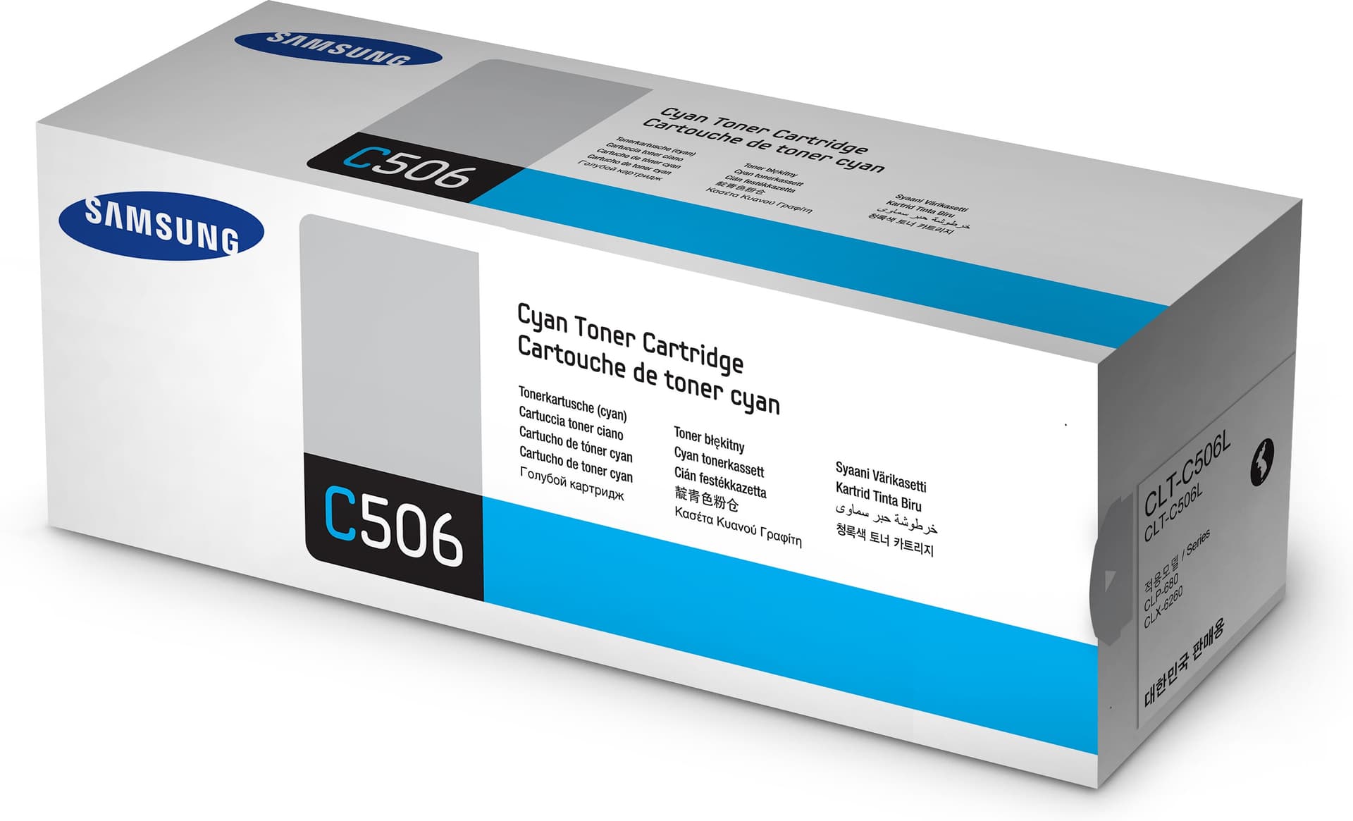 Samsung Toner CLT-C506L Original Ciano de Elevado rendimento, miniatura 2