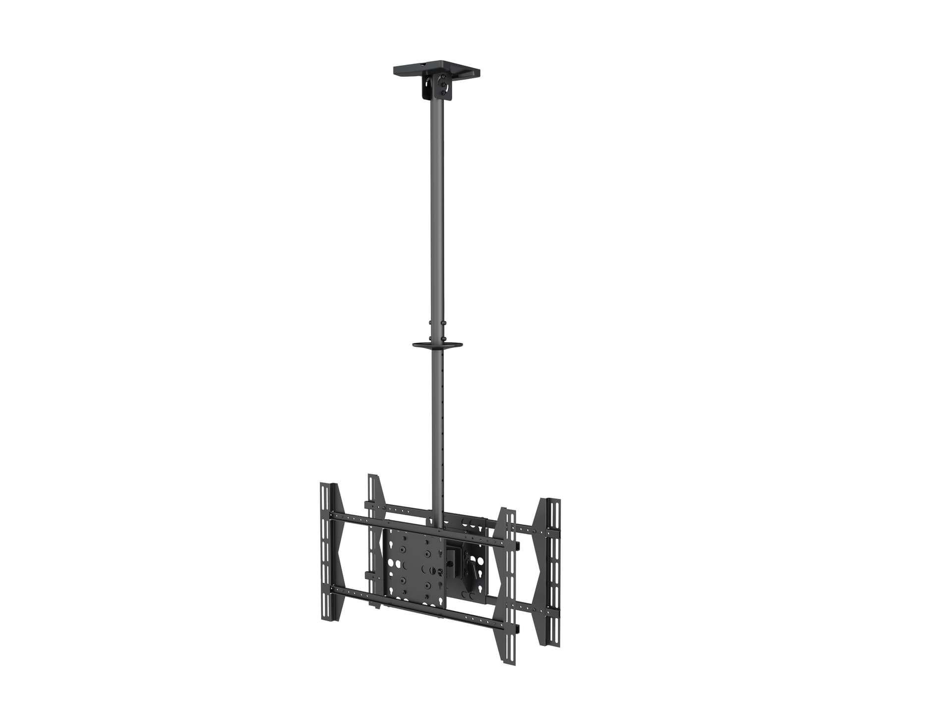 Equip Suporte de TV de ecrã duplo de 32“-75” para montagem no teto, miniatura 1