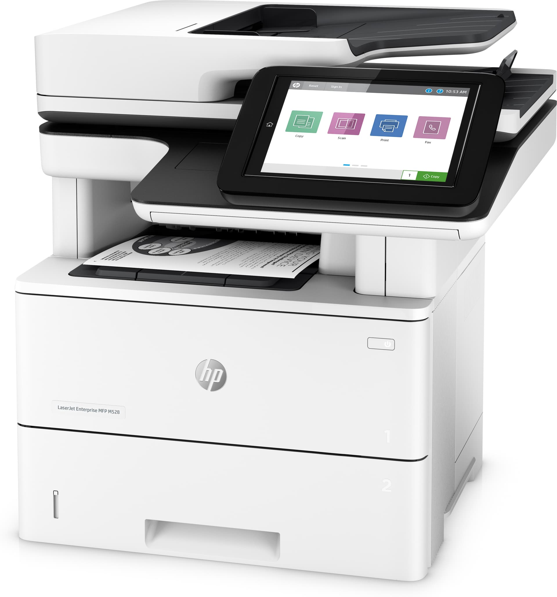 HP LaserJet Enterprise Multifunções M528dn, miniatura 2