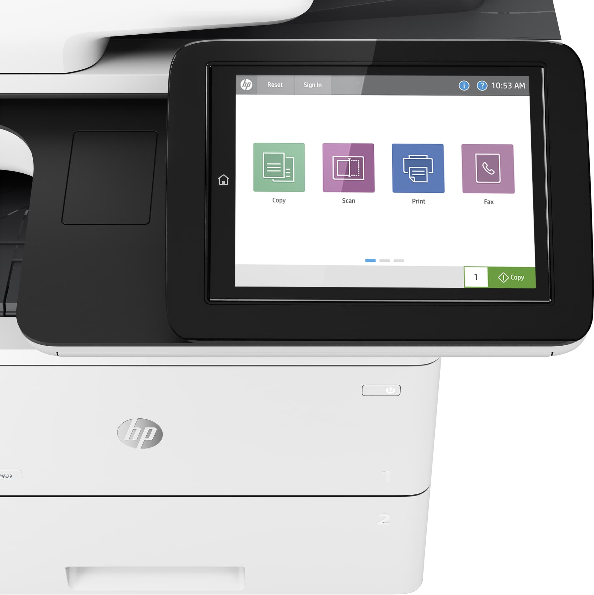 HP LaserJet Enterprise Multifunções M528dn, miniatura 6