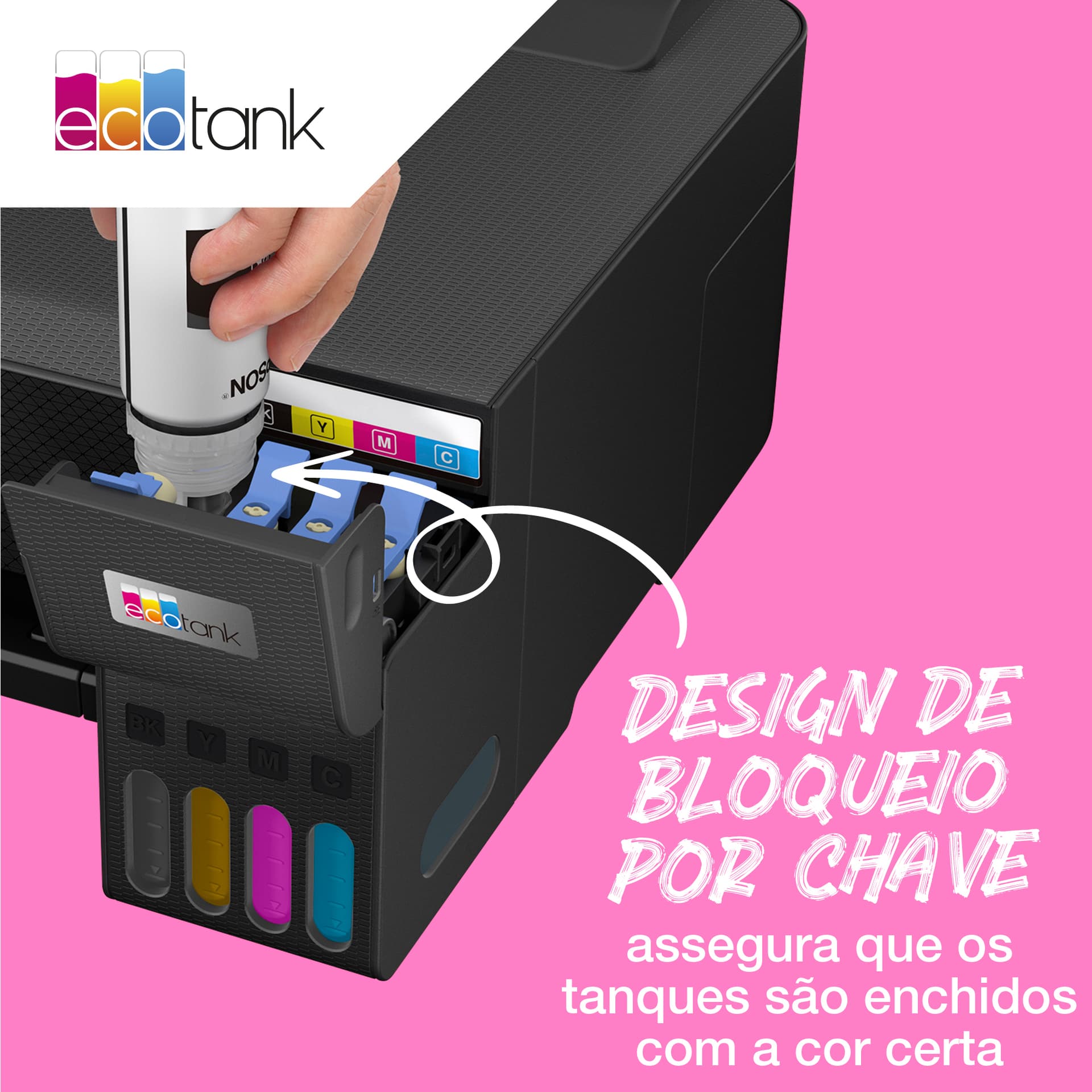 Epson 104 EcoTank Magenta ink bottle (WE), miniatura 4