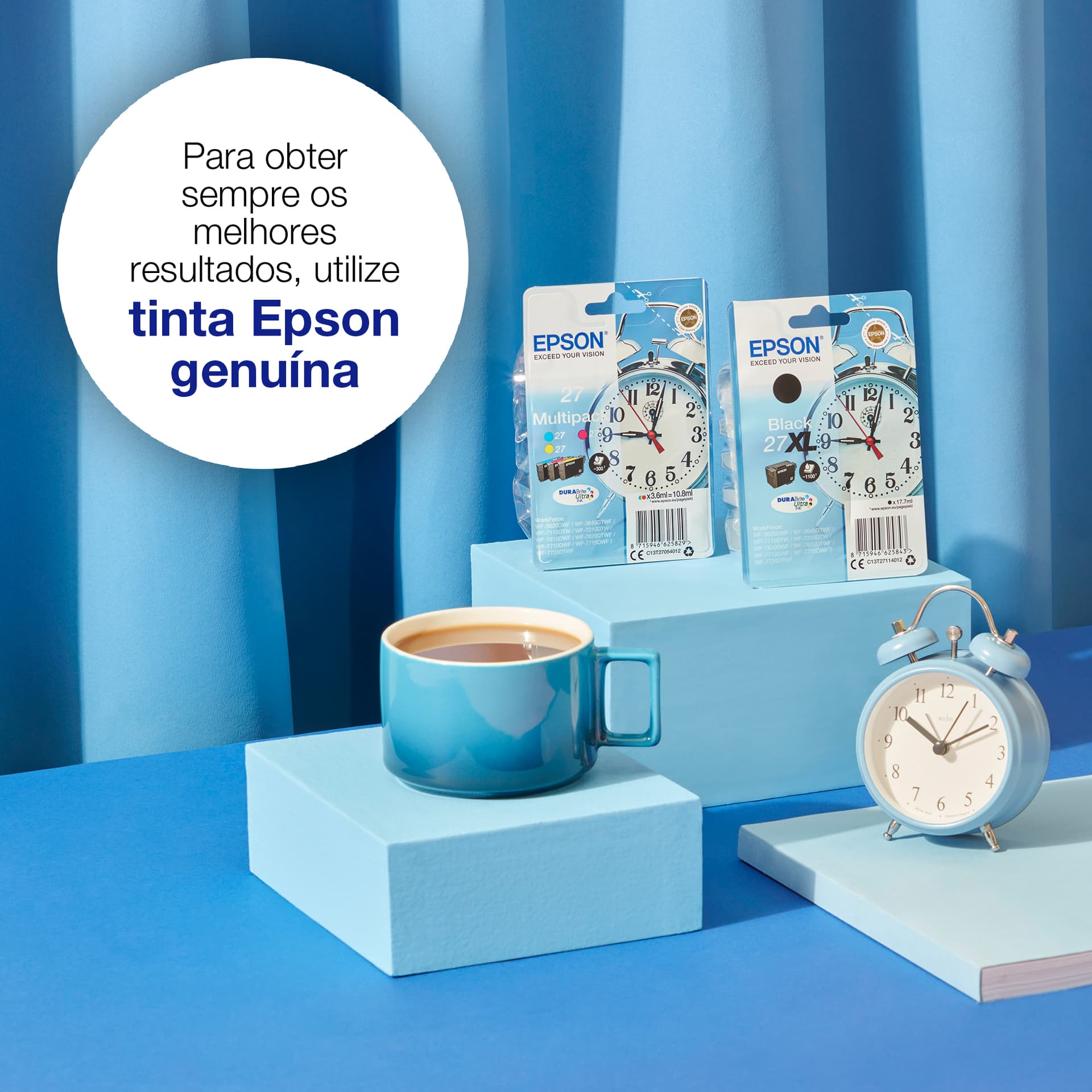 Epson Alarm clock Singlepack Black 27 DURABrite Ultra Ink, miniatura 2