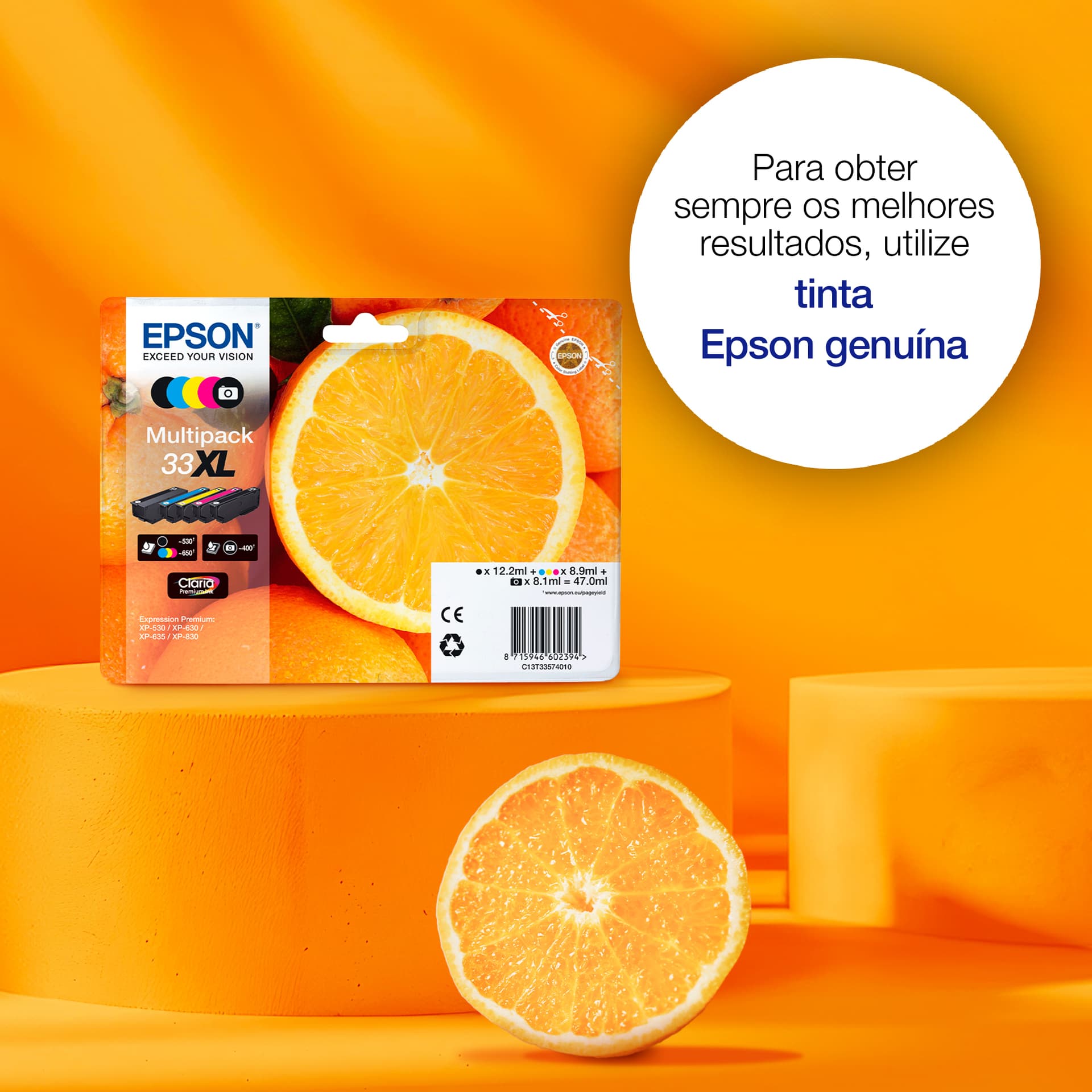 Epson Oranges 33XL Conjunto individual magenta Claria Premium Laranjas, miniatura 6