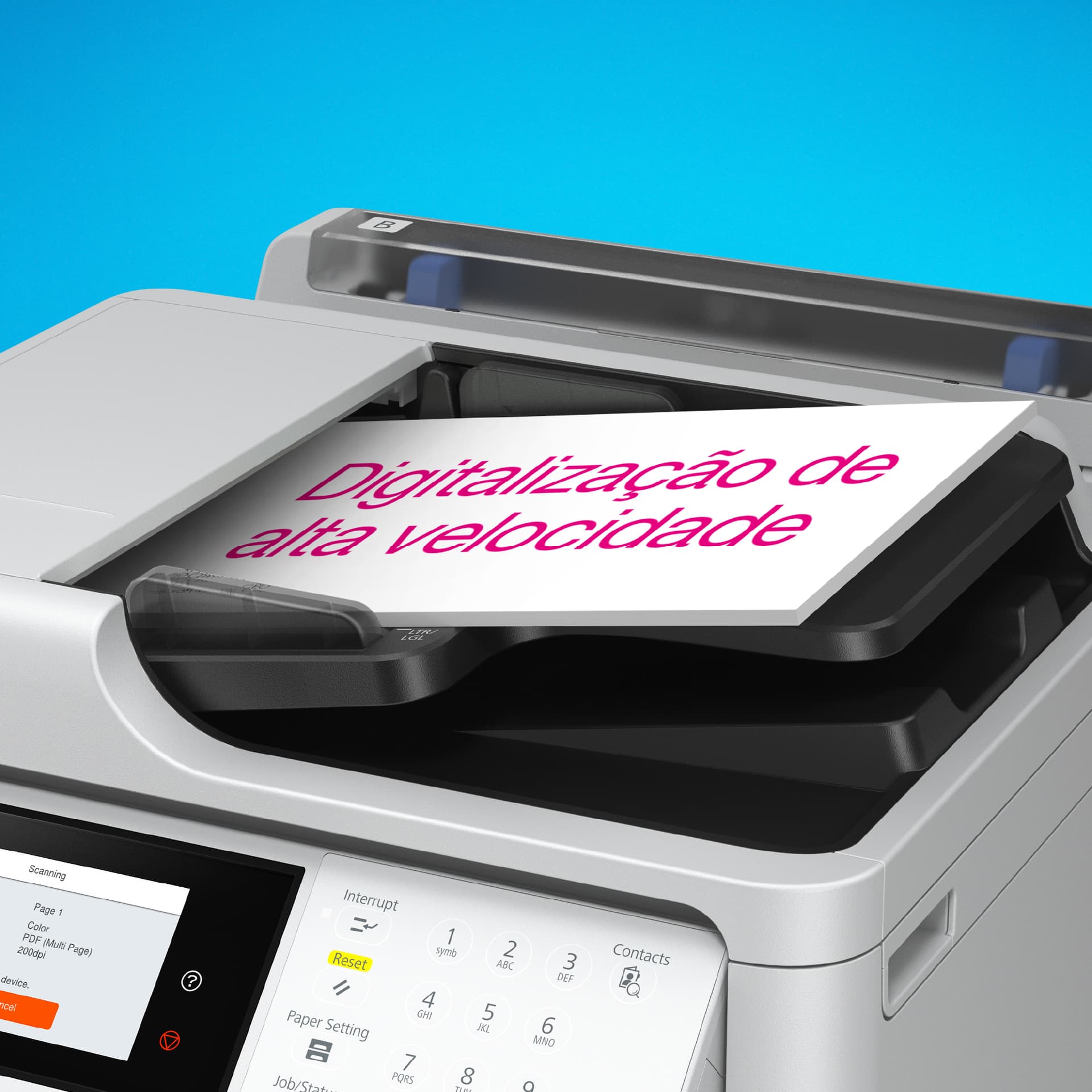 Epson WorkForce Pro WF-C5890DWF Printer, miniatura 3