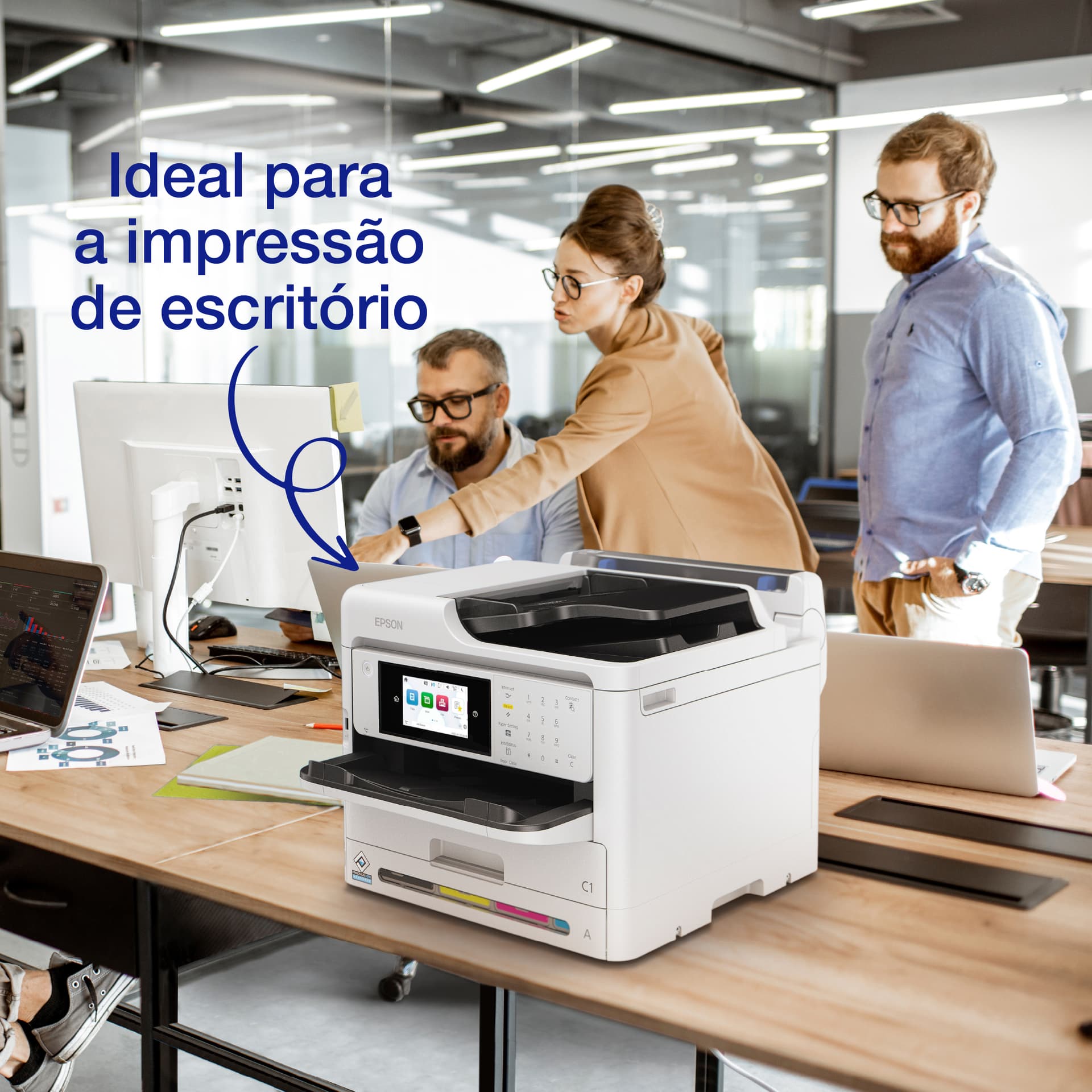 Epson WorkForce Pro WF-C5890DWF Printer, miniatura 8