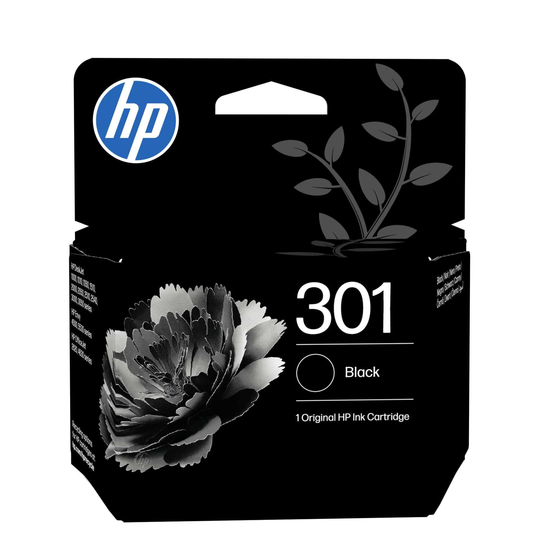 HP Tinteiro Original 301 Preto, miniatura 1