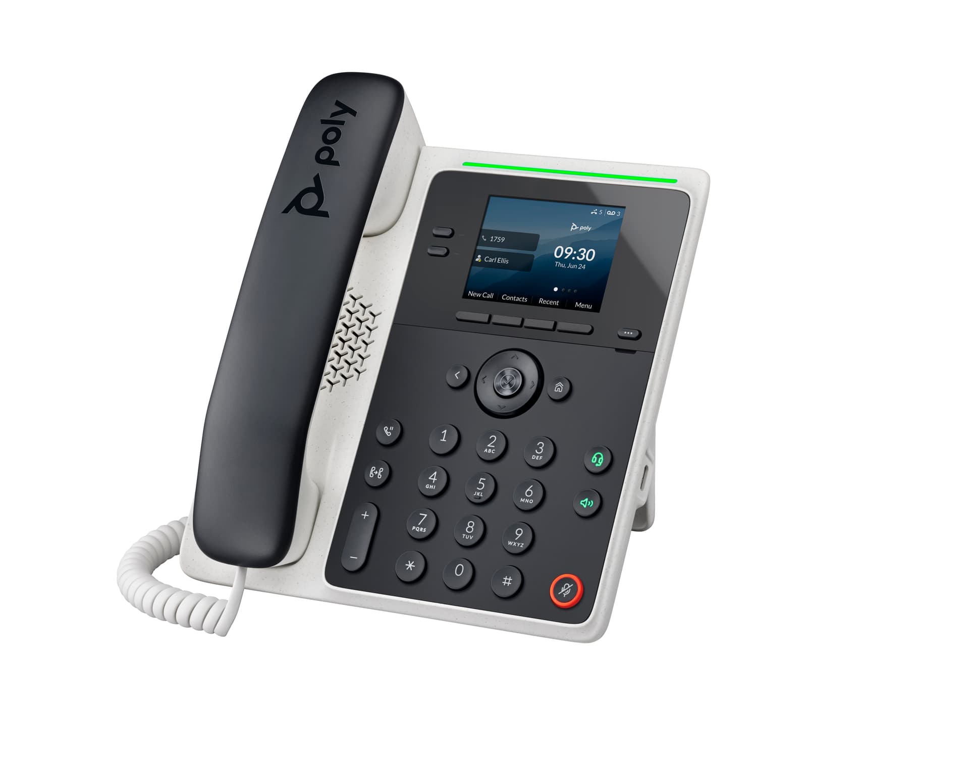 HP Poly Telefone IP Poly Edge E100 com PoE, miniatura 6