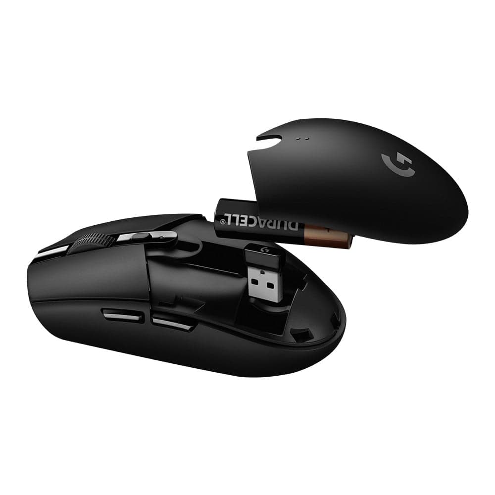 Logitech G G305 - Rato - óptico - 6 botões - sem fios - 2.4 GHz - receptor sem fio USB - preto, miniatura 7